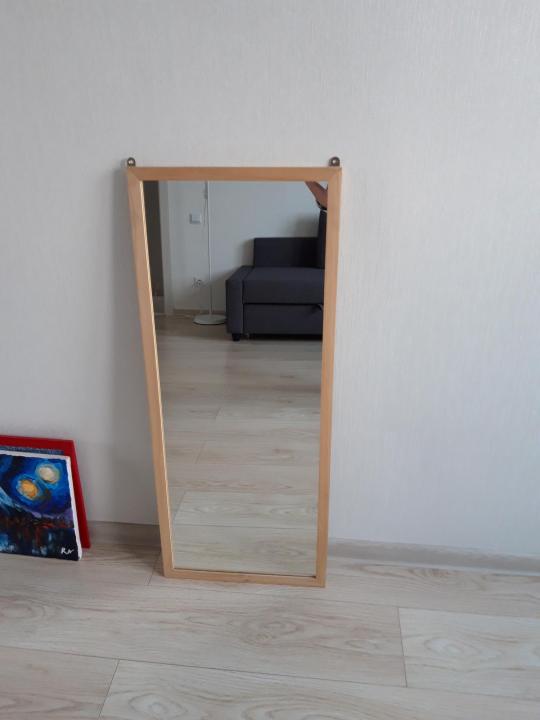Зеркало настенное для прихожей ИКЕА Нелауг