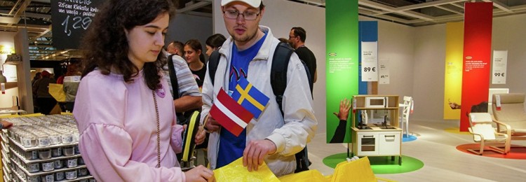 IKEA пришла в Латвию: первый магазин сети открылся в Риге 30 августа