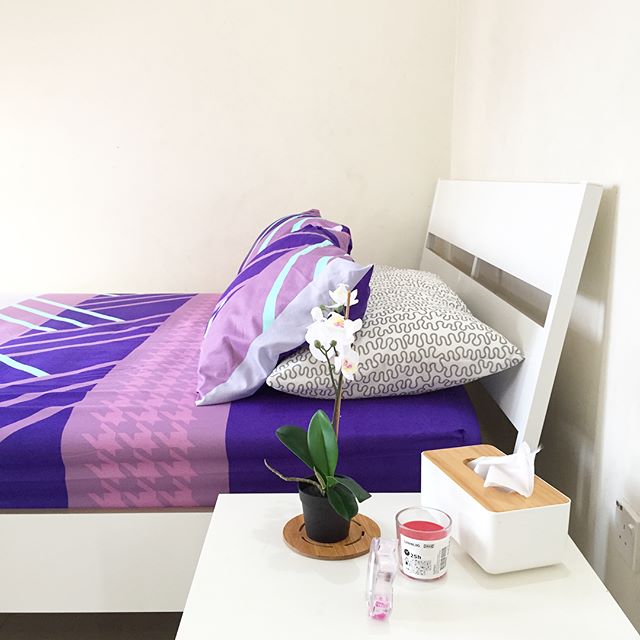 Двуспальная кровать Ikea Трисил в интерьере