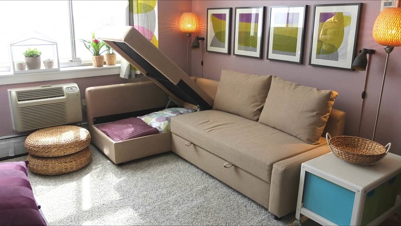 ИКЕА диван-кровать трансформер 3 в 1, 2 местный, фото и цены распродажаЛикселе и Бединге